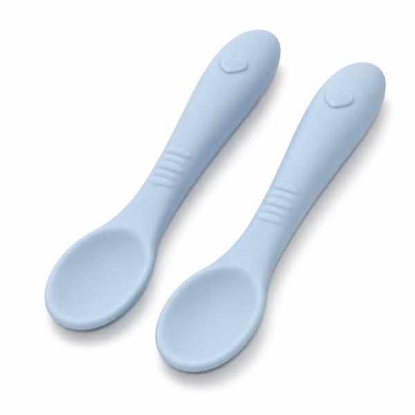 Baby Silicone Feeding Spoon Set