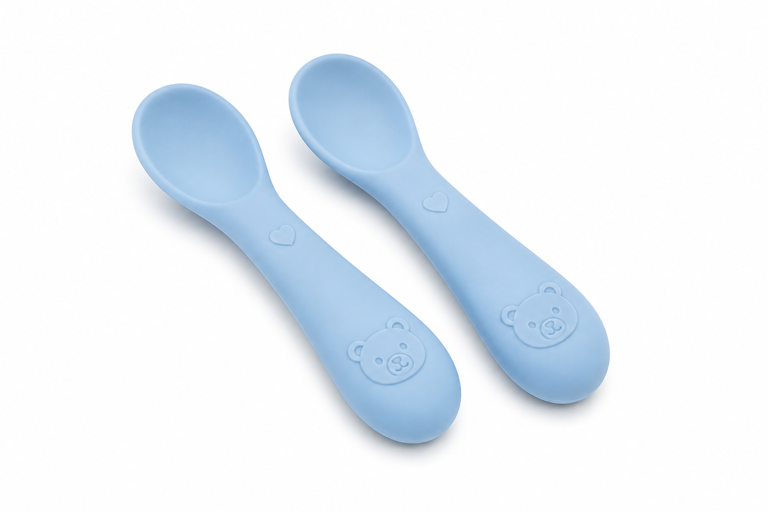 Baby Silicone Feeding Spoon Set