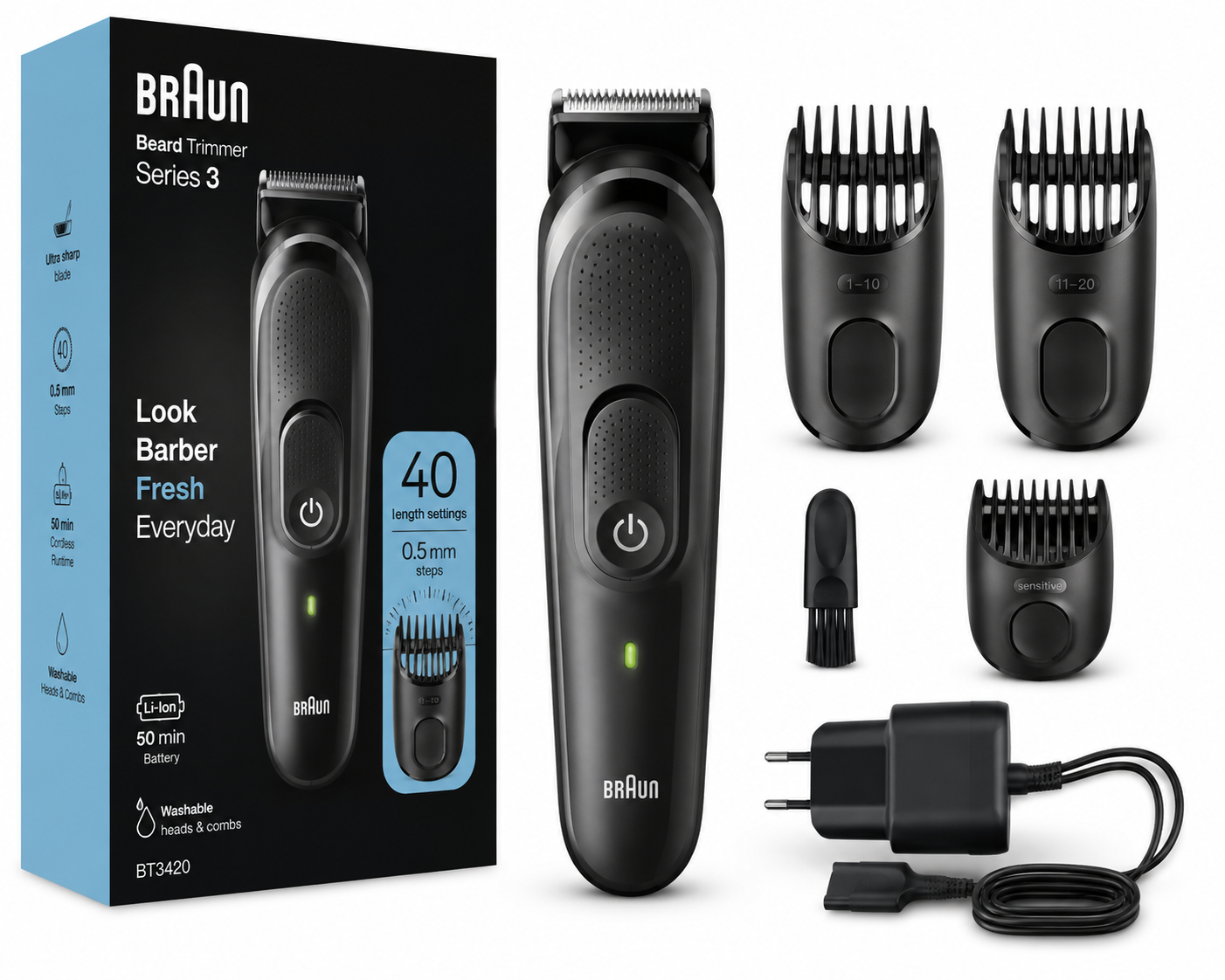 Braun Beard Trimmer Series 3 BT3420