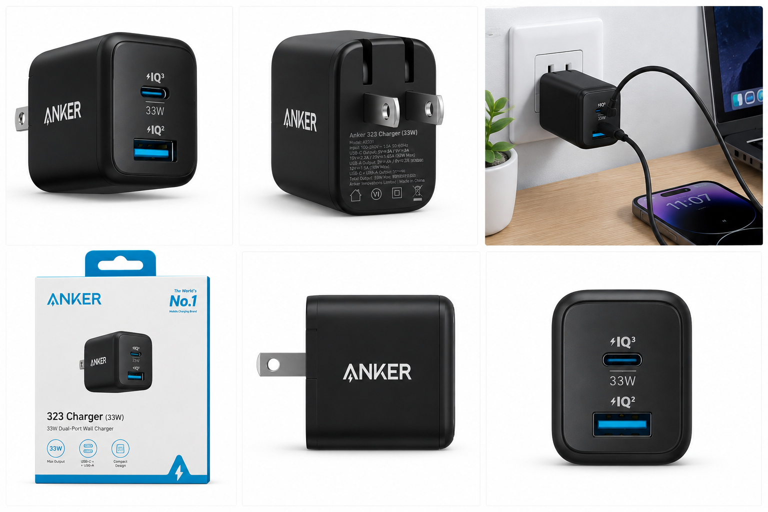 Anker 323 Charger 33W